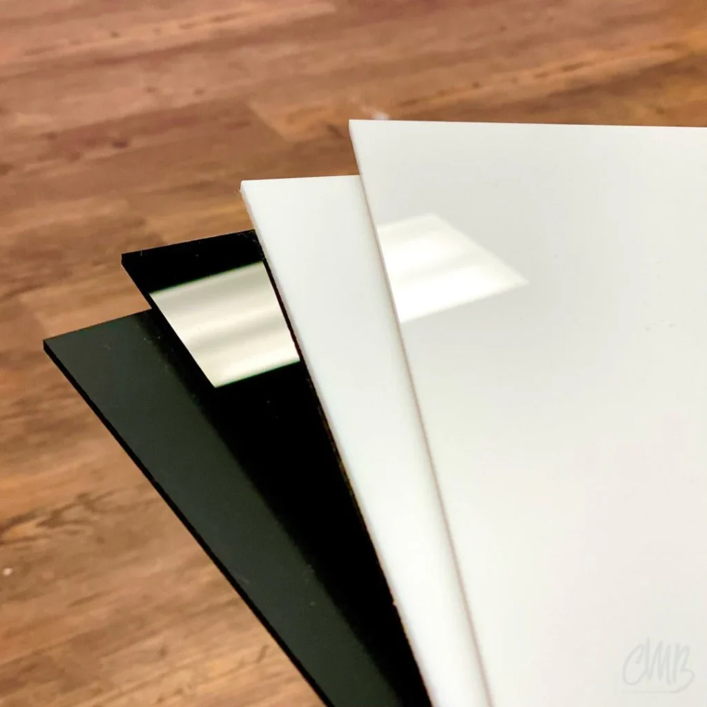 matte acrylic sheet
